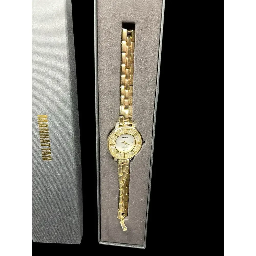 Vintage Manhattan by Croton Crystal Accent Watch